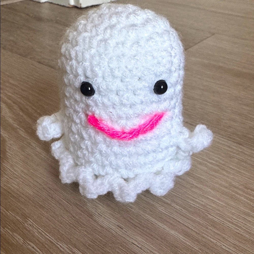 Handcrafted Crochet Ghost